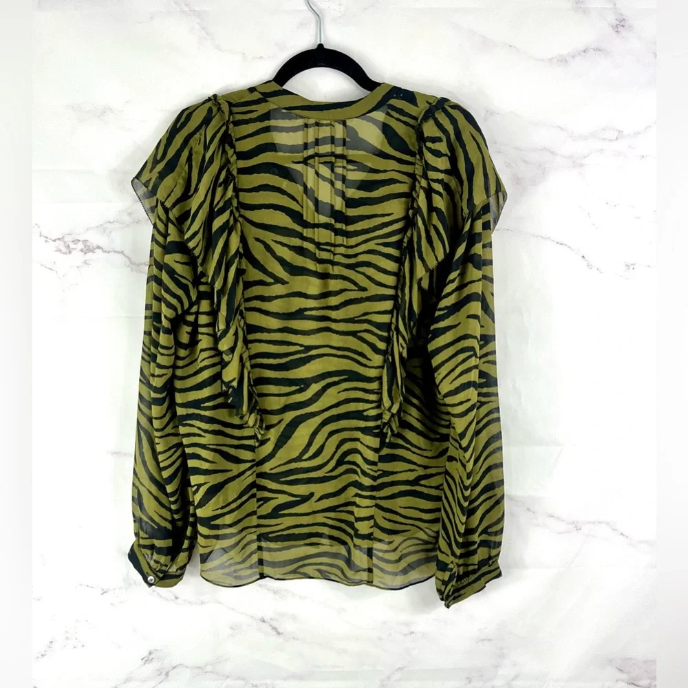 VERONICA BEARD 100% Silk Camilla Blouse
